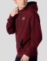 Sudadera NEW BALANCE essentials embroidered hoodie burgundy