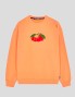 Sudadera IUTER cherry crewneck peach