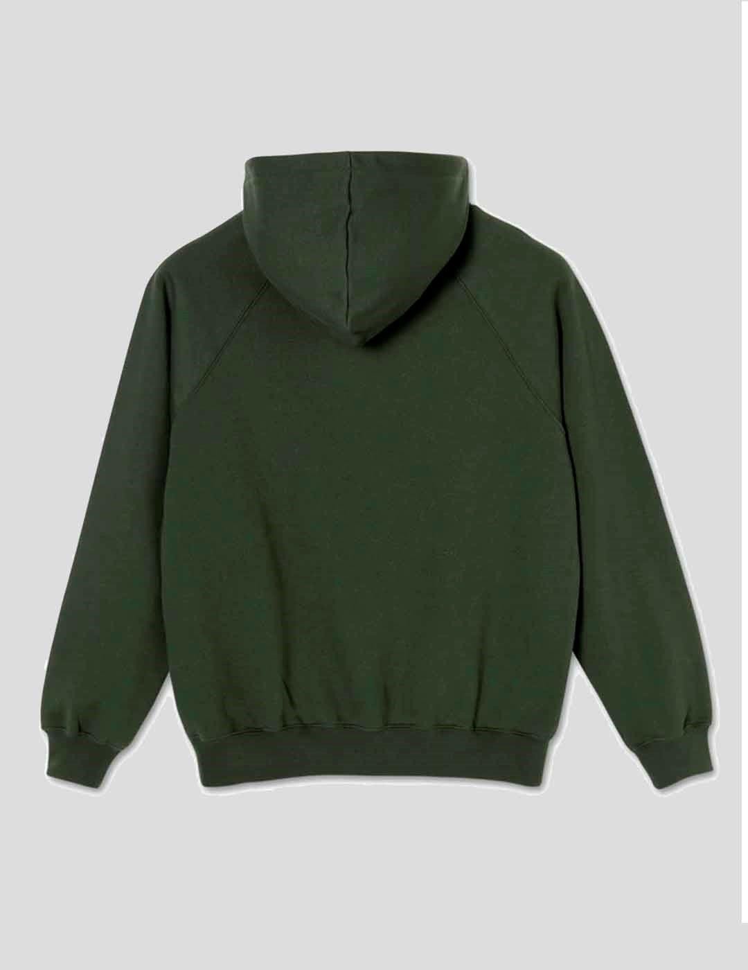 Sudadera POLAR SKATE CO default hoodie dark olive