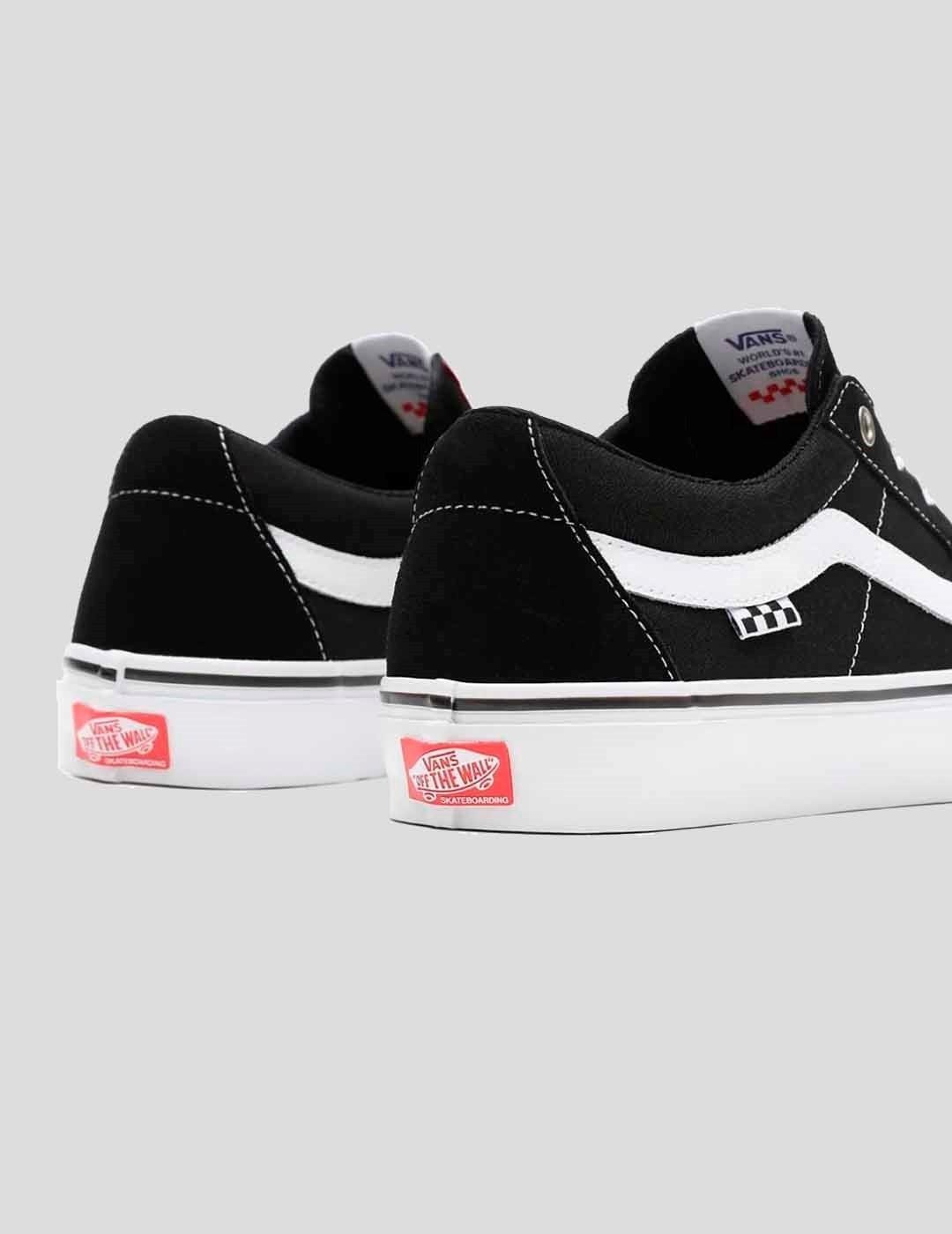 Zapatillas skate VANS  skate sk8-low black/white