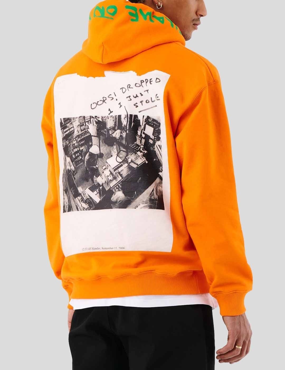 Sudadera IUTER shame hoodie orange