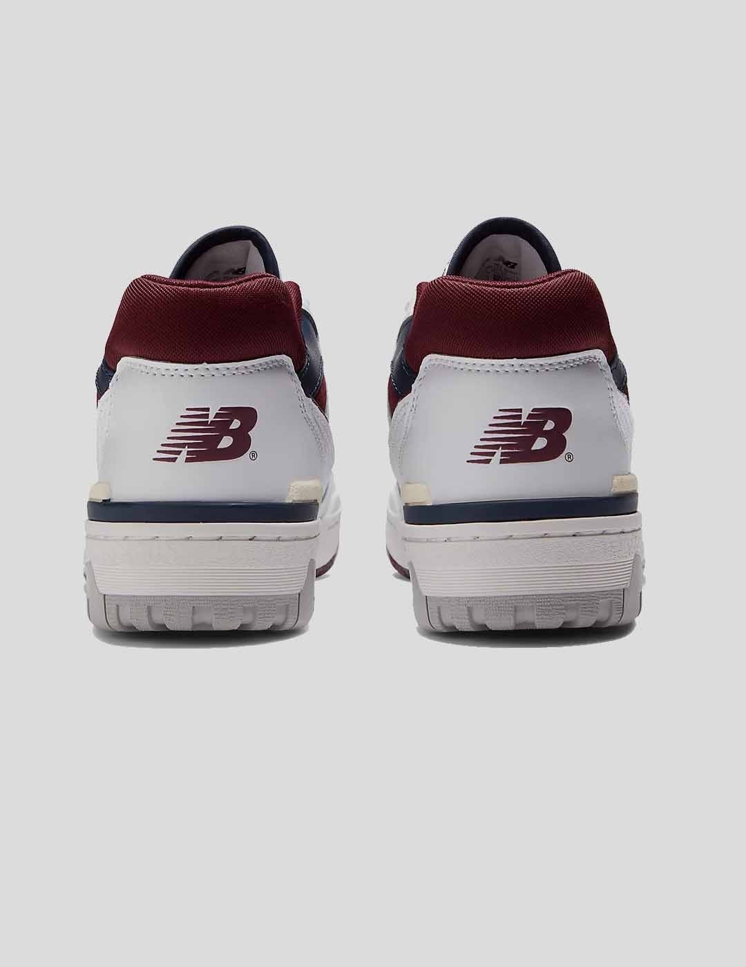 Zapatillas NEW BALANCE 550  white/nb burgundy/natural indigo