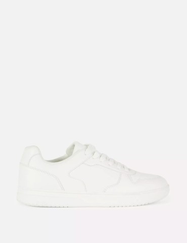 Zapatillas bajas blancas con paneles eday